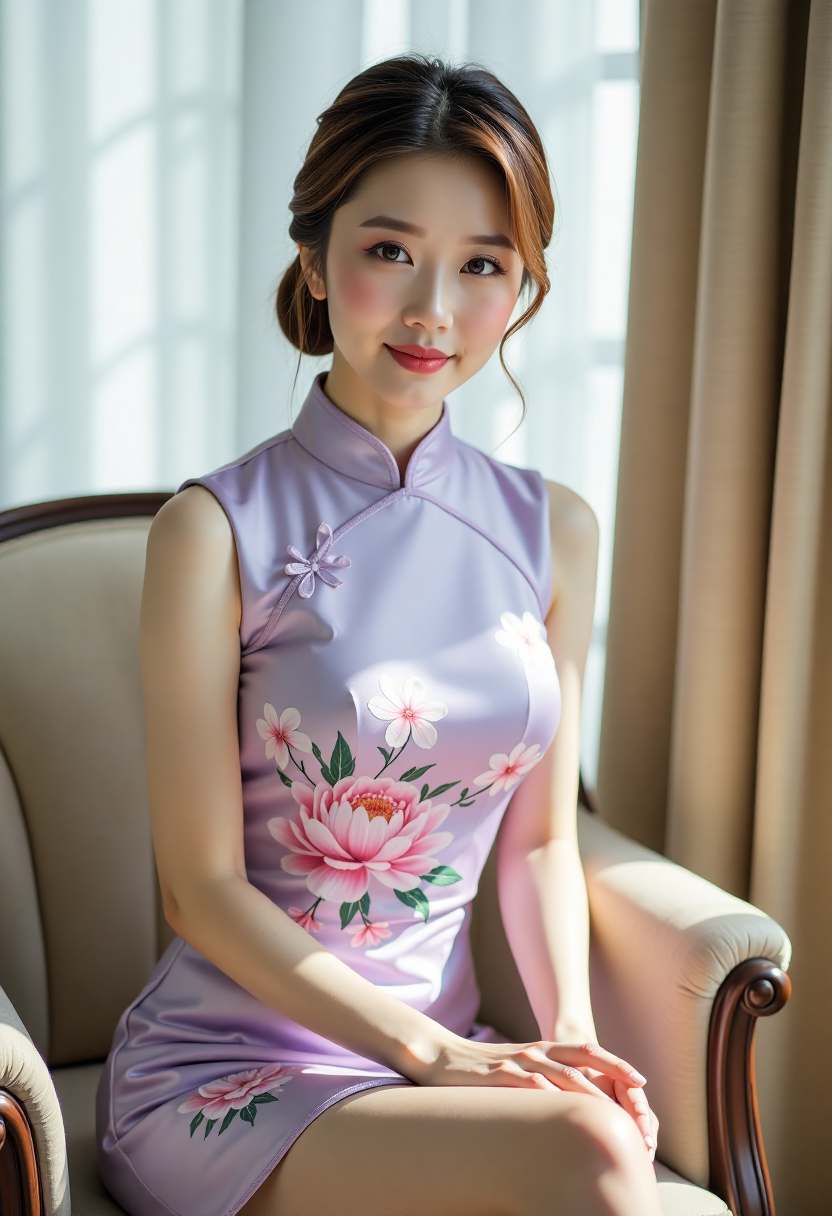 女超人城市夜景与人物侧影